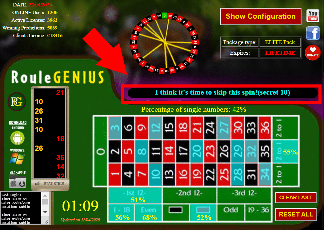 genuine winner roulette free download