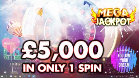 €1,870.00 Winning at LIVE Roulette